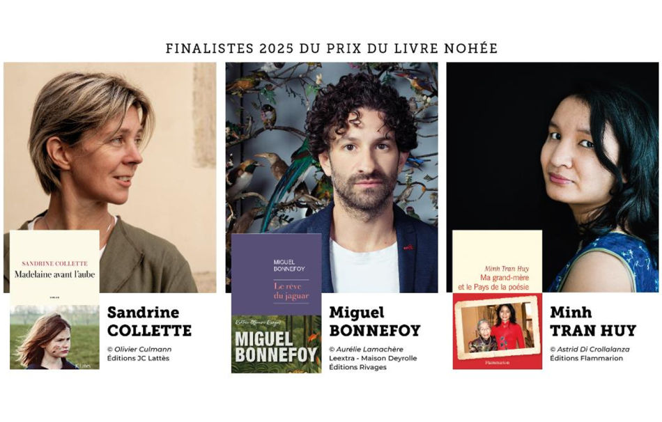 Prix du Livre Nohée 2025 : les trois finalistes désignés par les résidentes seniors