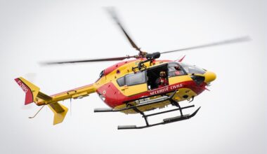 La blessée, en urgence absolue, a été évacuée par hélicoptère vers le cHU de Rouen - illustration