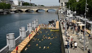 A peine inaugurée, la baignade dans la Seine interdite