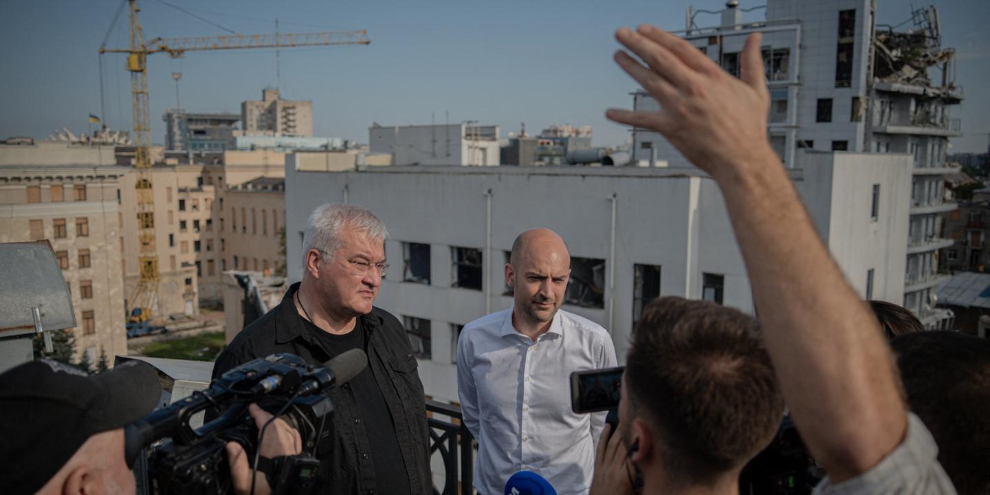 Jean-Noël Barrot s’est rendu à Kharviv