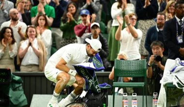 Grigor Dimitrov « complètement dévasté » selon son entraîneur Jamie Delgado après son abandon contre Jannik Sinner à Wimbledon - L'Équipe