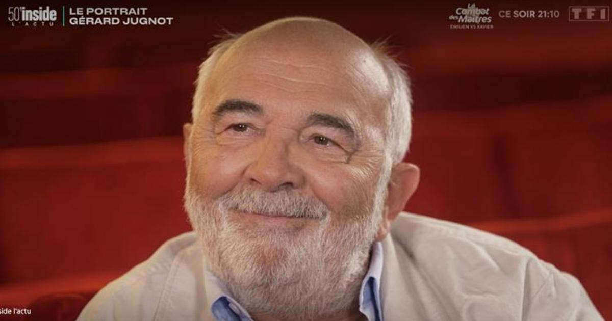 Gérard Jugnot évoque avec nostalgie sur TF1 ses 50 ans de carrière