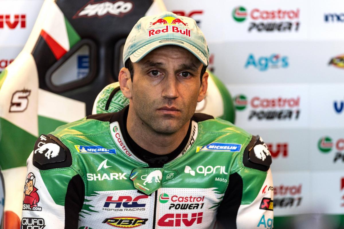 Johann Zarco, un coup pour rien dans l'épreuve de sprint au Grand Prix d'Allemagne