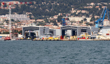 Toulon : inauguration du deuxième bassin rénové et couvert de la darse Missiessy