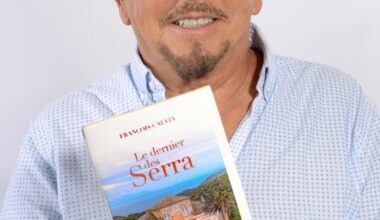 François Calvia, auteur de « Le dernier des Serra », sera en dédicaces ce samedi 26 juillet de 15h à 18h à Cultura au centre commercial l’Atrium à Ajaccio.