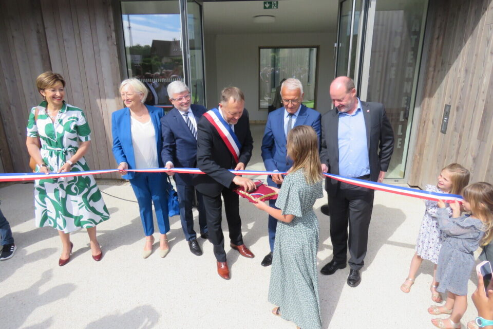 Quincampoix inauguration groupe scolaire
