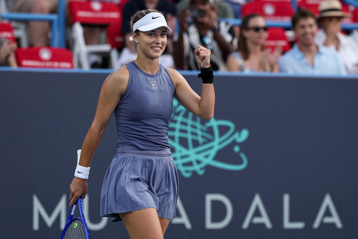 Kalinskaya rejoint Fernandez en finale du tournoi WTA 500 de Washington