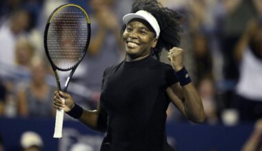 Après Washington, Venus Williams, 45 ans, va disputer le WTA 1000 de Cincinnati grâce à une wild-card - L'Équipe