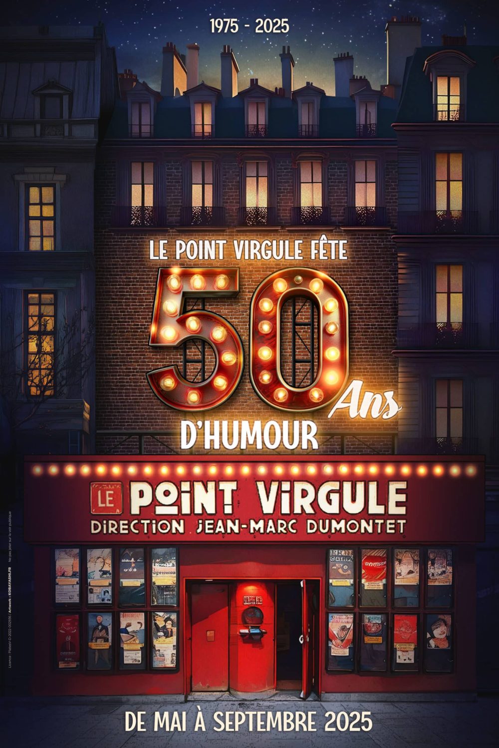 Le Point Virgule - 50 ans d'humour