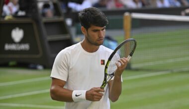 Wimbledon > Sebastien Grosjean sur Alcaraz, inquiété par Fritz en demi-finales : "Il va falloir qu'il retrouve ses esprits. Il s'est un peu arrêté de jouer"