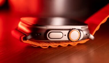 La Watch Ultra, d'Apple, a un boîtier plus épais que ses soeurs, mais l'autonomie pour le justifier.