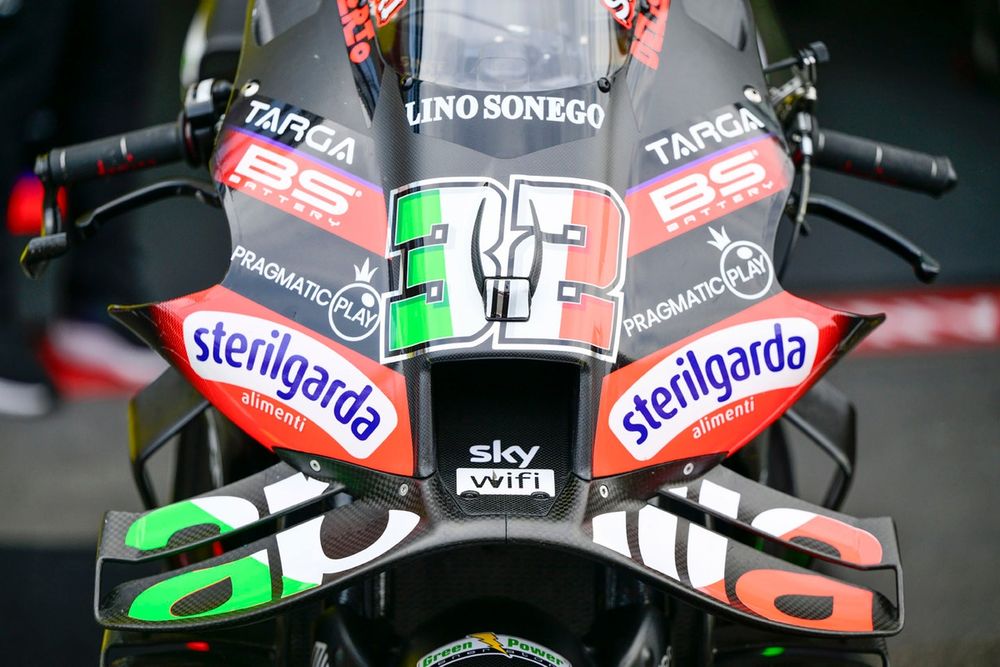 Livrée spéciale Aprilia Racing