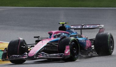 BWT Alpine Formula One Team Gasly Colapinto A525 F1 Spa Francorchamps Course 2025