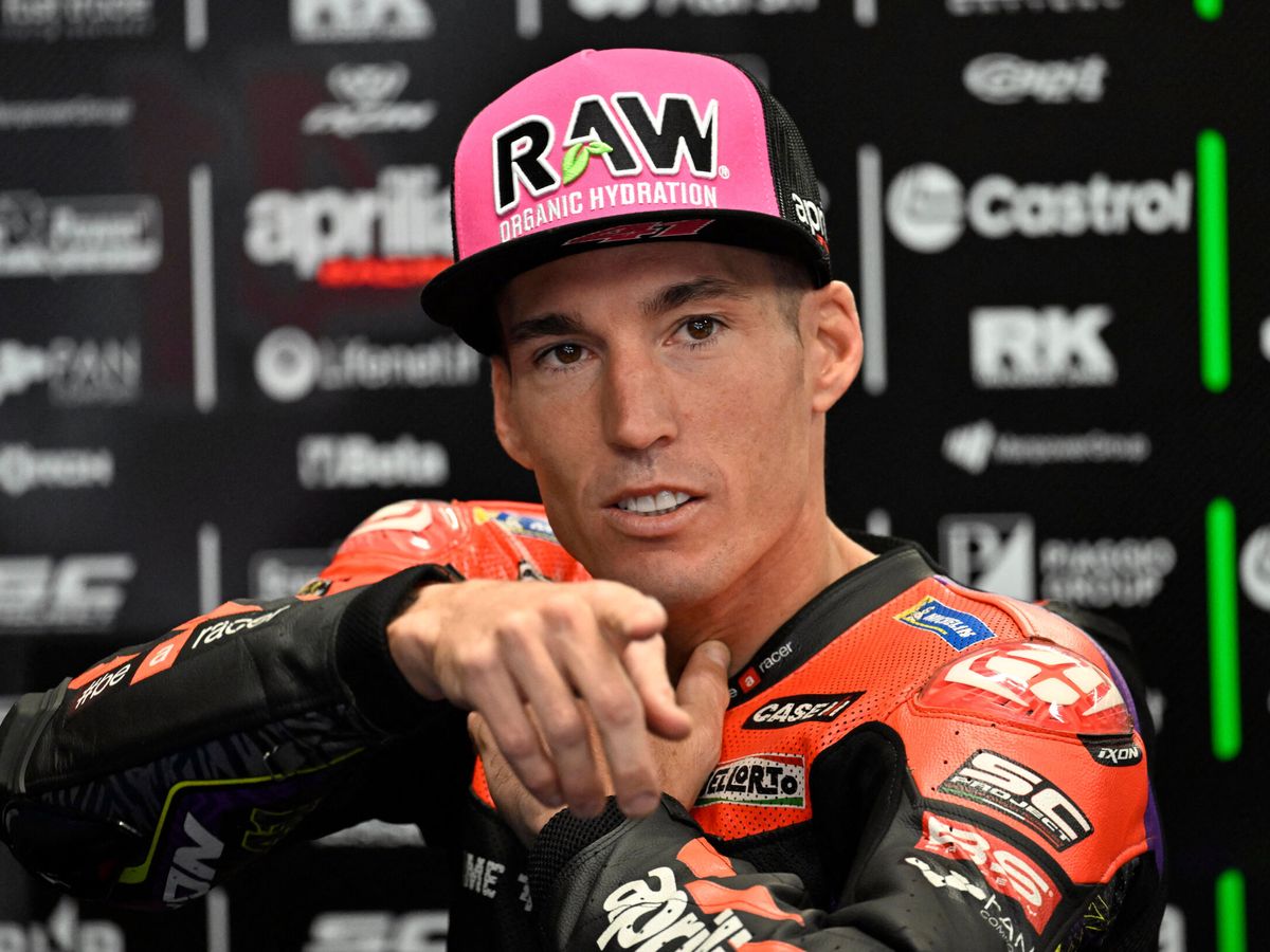 Aleix Espargaró lors de son dernier Grand Prix en MotoGP