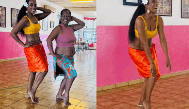 Christine Kelly en mode vahiné : ultra-sexy en plein cours de danse en Polynésie !