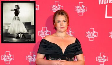 Camille Gottlieb porte une robe inspirée de sa grand-mère Grace Kelly au Gala de la Croix-Rouge