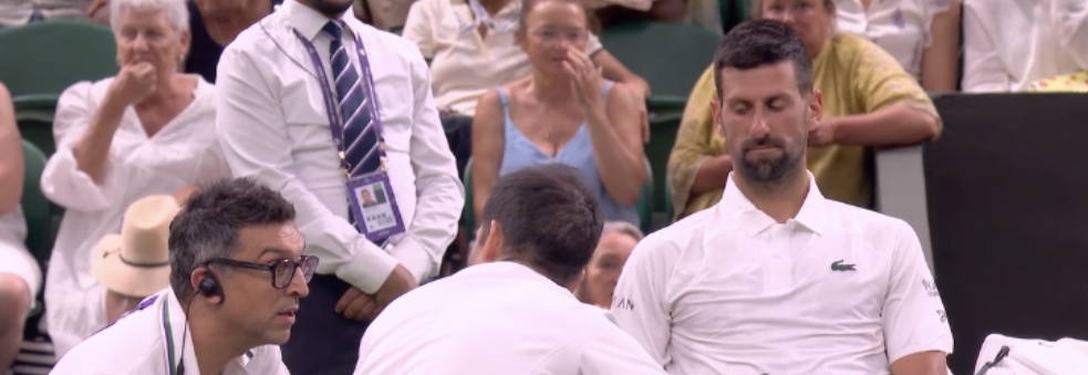 Wimbledon > Inquiétude pour Novak Djokovic face au Français Alexandre Muller