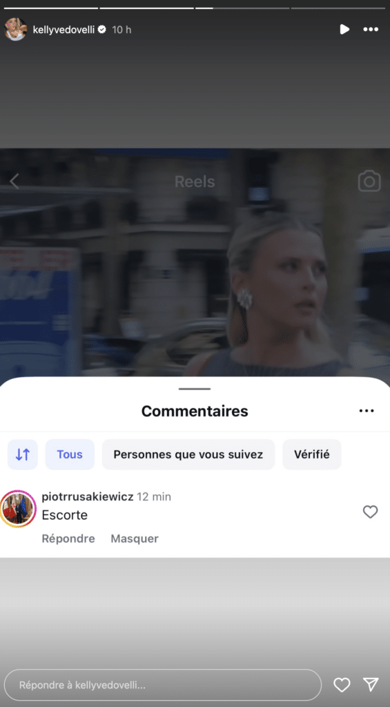 Kelly Vedovelli insultée : sa réplique cinglante à ceux qui l’accusent d’être une "escort"