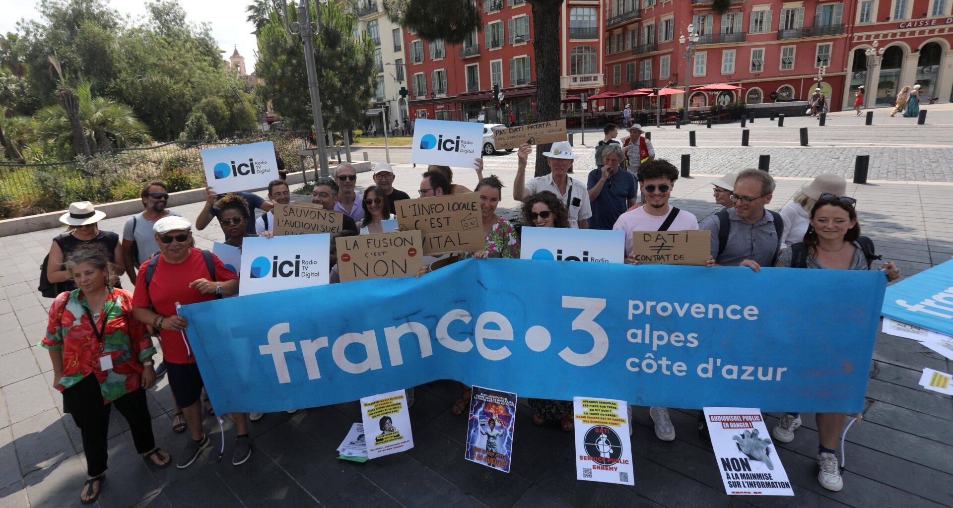 "Contre la dictature audiovisuelle": Ici Azur et France 3 Côte d’Azur en grève illimitée contre le projet de regroupement de l’audiovisuel public de Rachida Dati