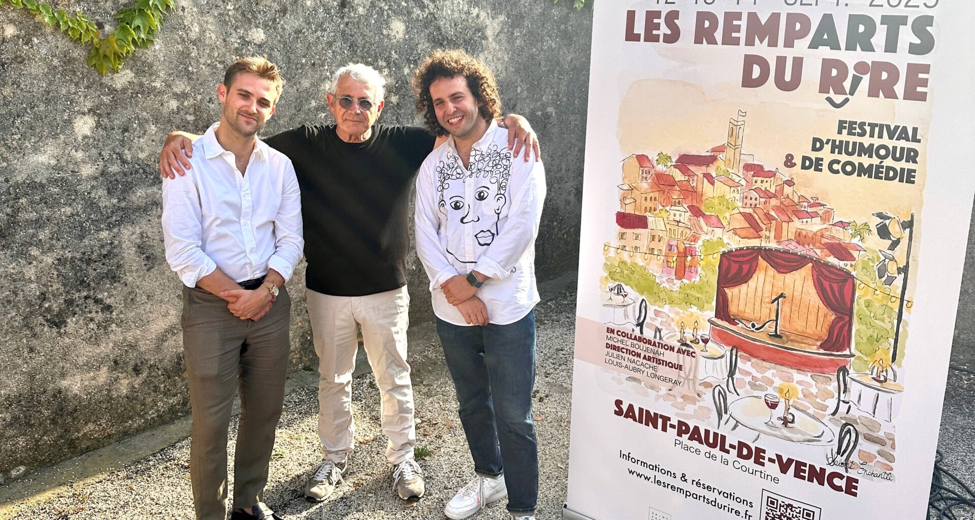 Un nouveau festival d'humour débarque en septembre: Les Remparts du rire à Saint-Paul-de-Vence