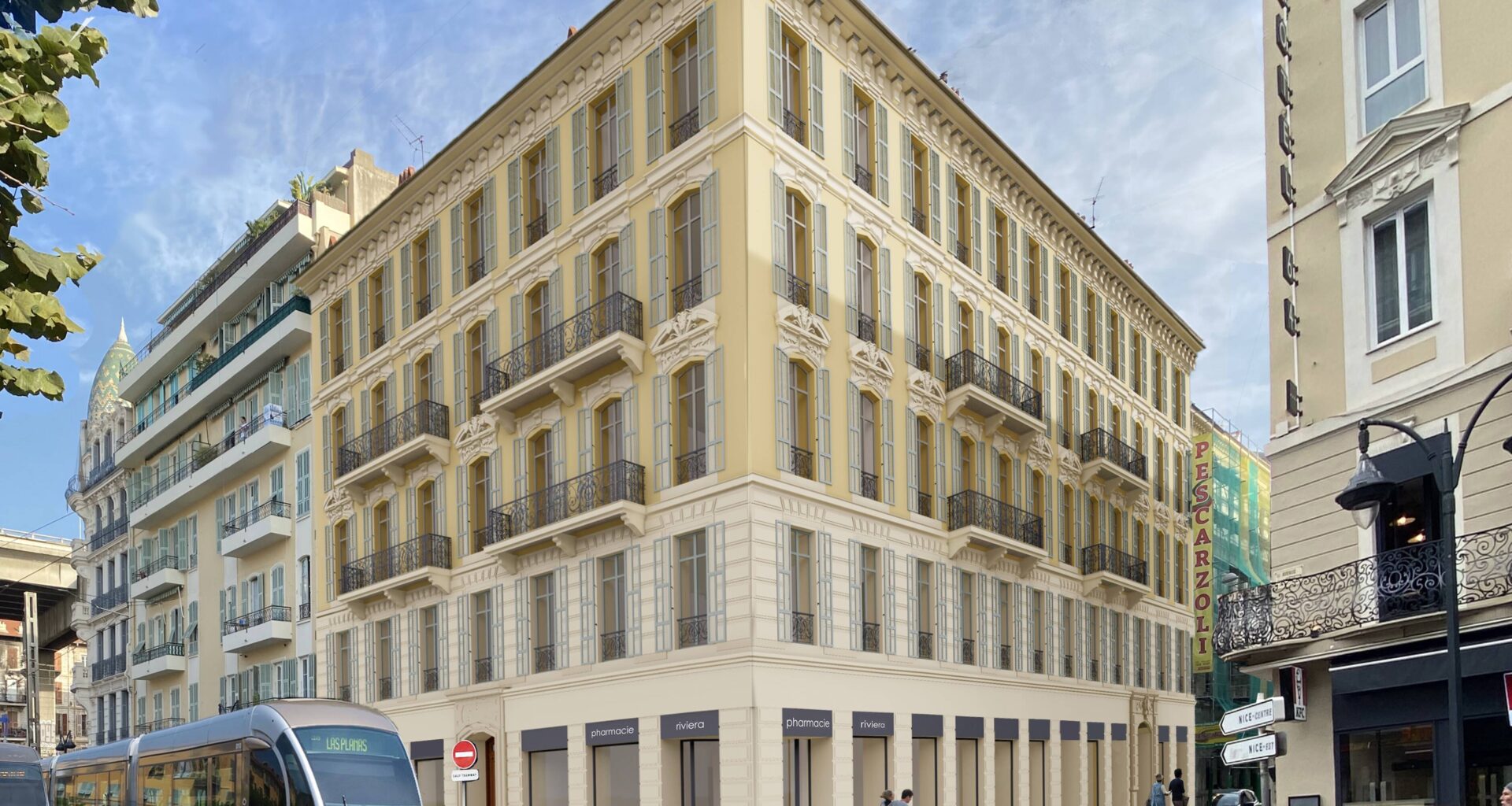 Un projet d’hôtel 4 étoiles, un nouveau café et la pharmacie agrandie: voici ce qui se trame sur cette célèbre avenue niçoise