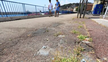 Les bancs ont de nouveau disparu d’un grand boulevard de Nice, on vous explique pourquoi