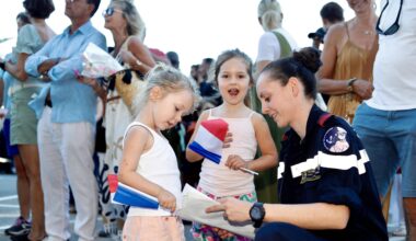 Retour au bercail pour la Mission Jeanne d’Arc: c'est l’heure des retrouvailles sur le port de Toulon