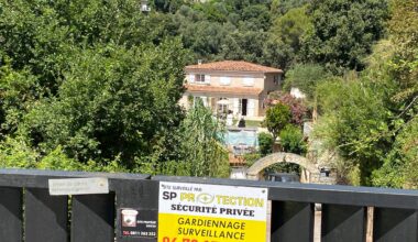 Cette villa accueille des soirées dans un quartier résidentiel de Nice, les voisins sont excédés