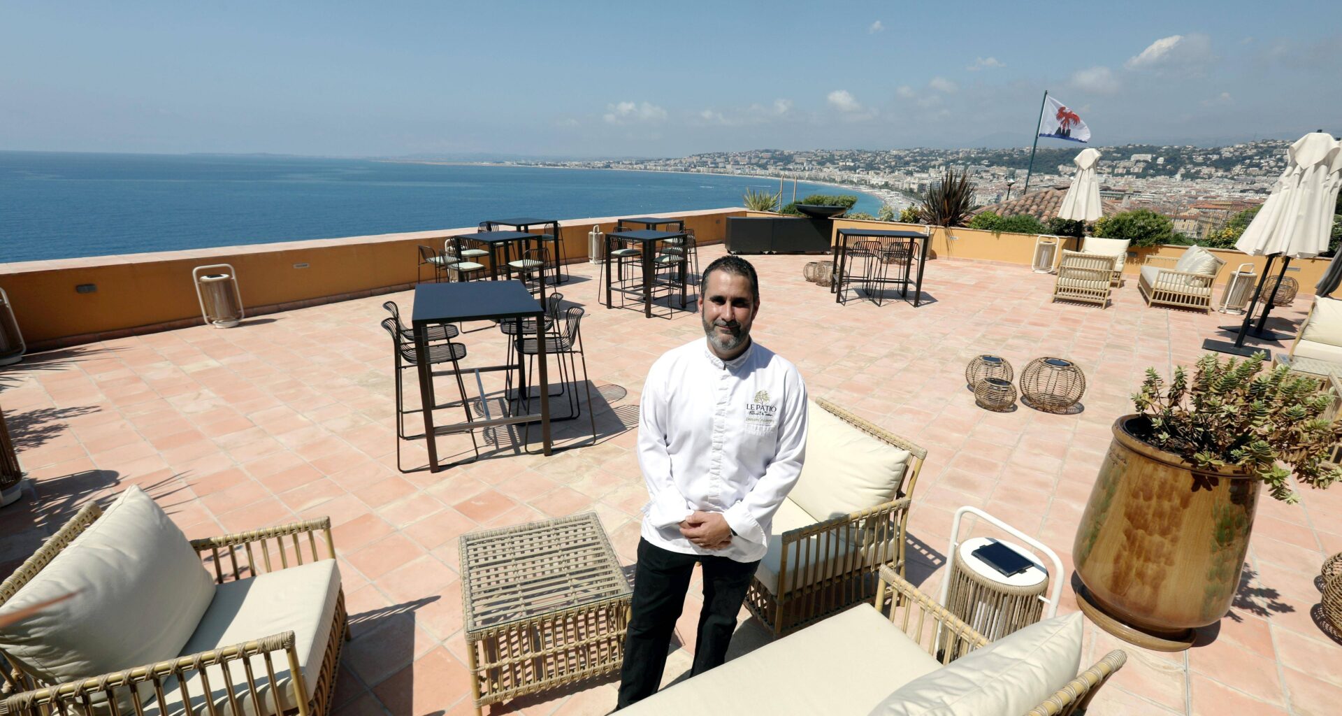 À Nice, un nouveau rooftop confidentiel et intimiste avec vue spectaculaire sur la Méditerranée