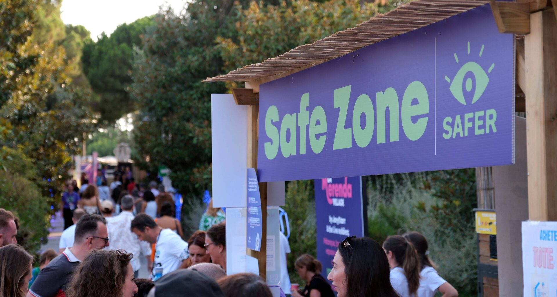 Une safe zone au Nice Jazz Fest où trouver refuge en cas d’agression
