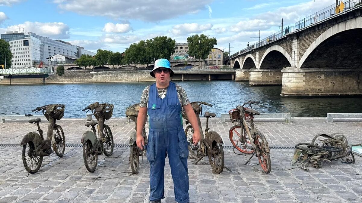 Paris : Caddies, Vélib’, casseroles… 1,7 tonne de ferraille pêchée dans la Seine en un jour, quel danger pour la baignade ?