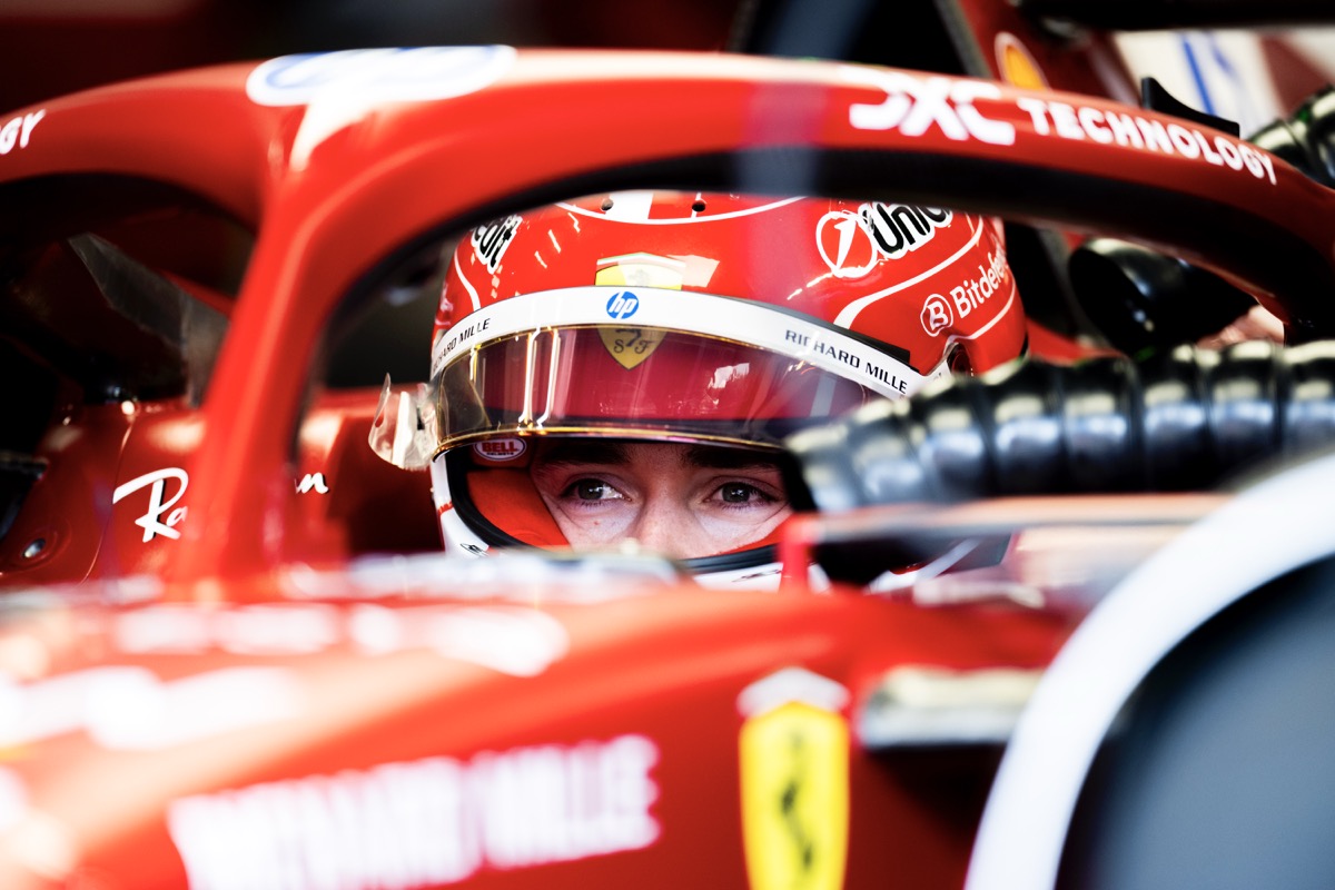 Leclerc espère « bientôt mettre la pression aux McLaren. »