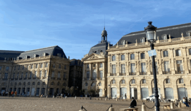 place de la Bourse à Bordeaux