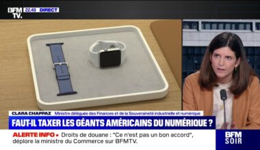 pour Clara Chappaz, ministre déléguée du numérique, la taxe de 15% pour l'UE, "ce n'est pas la fin du match"
