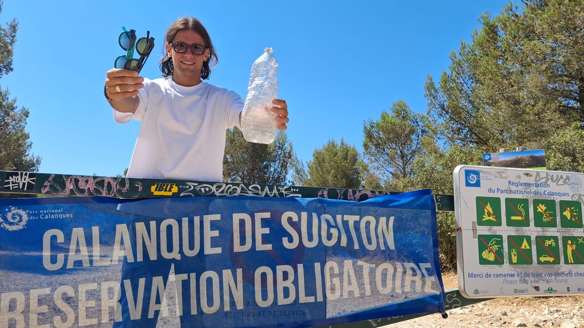 Ses lunettes en plastique recyclé nettoient... les calanques à Marseille