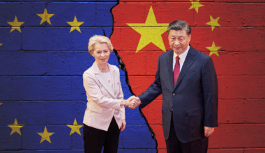 Le 24 juillet 2025, la présidente de la Commission européenne, Ursula von der Leyen, et le président de la république populaire de Chine, Xi Jinping, vont se retrouver pour le 25e sommet UE-Chine - Crédits : Gwengoat / iStock