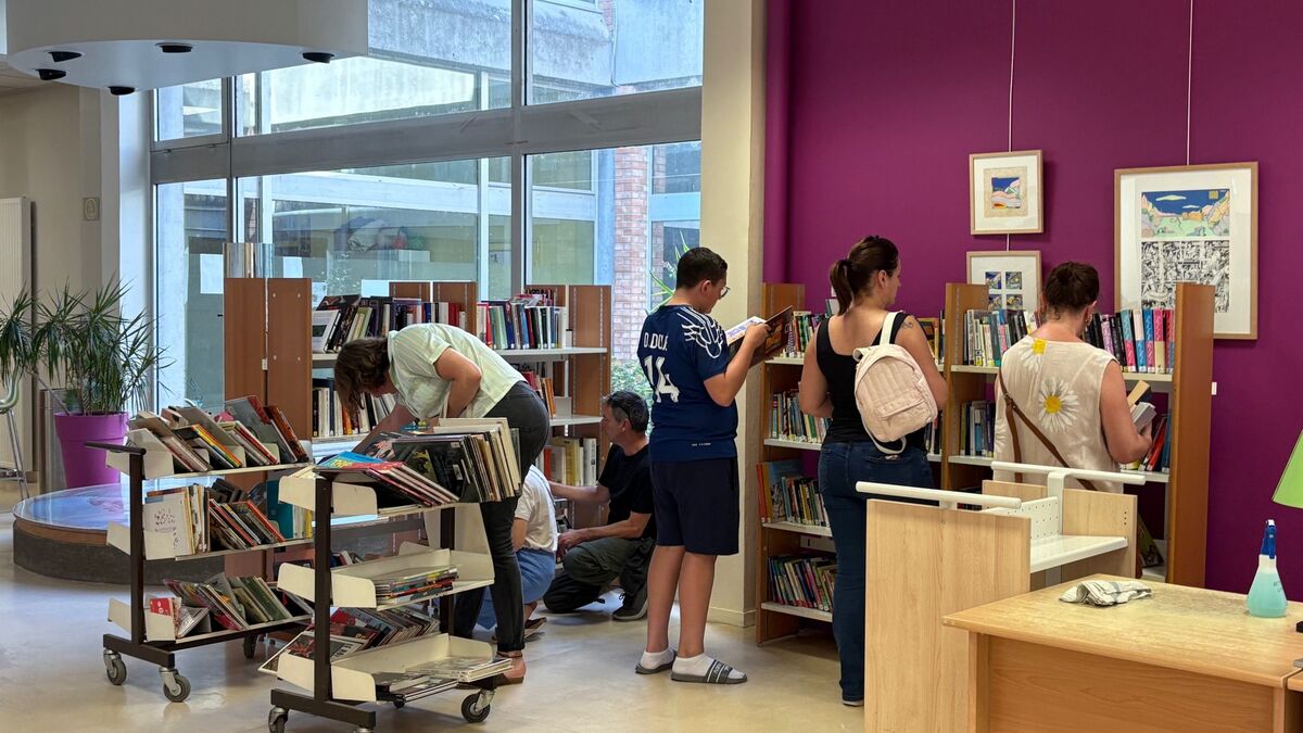 « Faire plaisir et faire de la place » : la médiathèque de Persan propose 6 000 livres, CD et vinyles à 1 euro