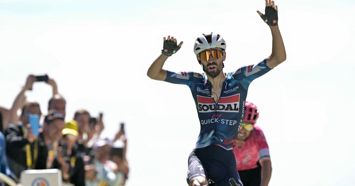 le Français Valentin Paret-Peintre, 24 ans et 52 kilos, triomphe en haut du mont Ventoux – Libération