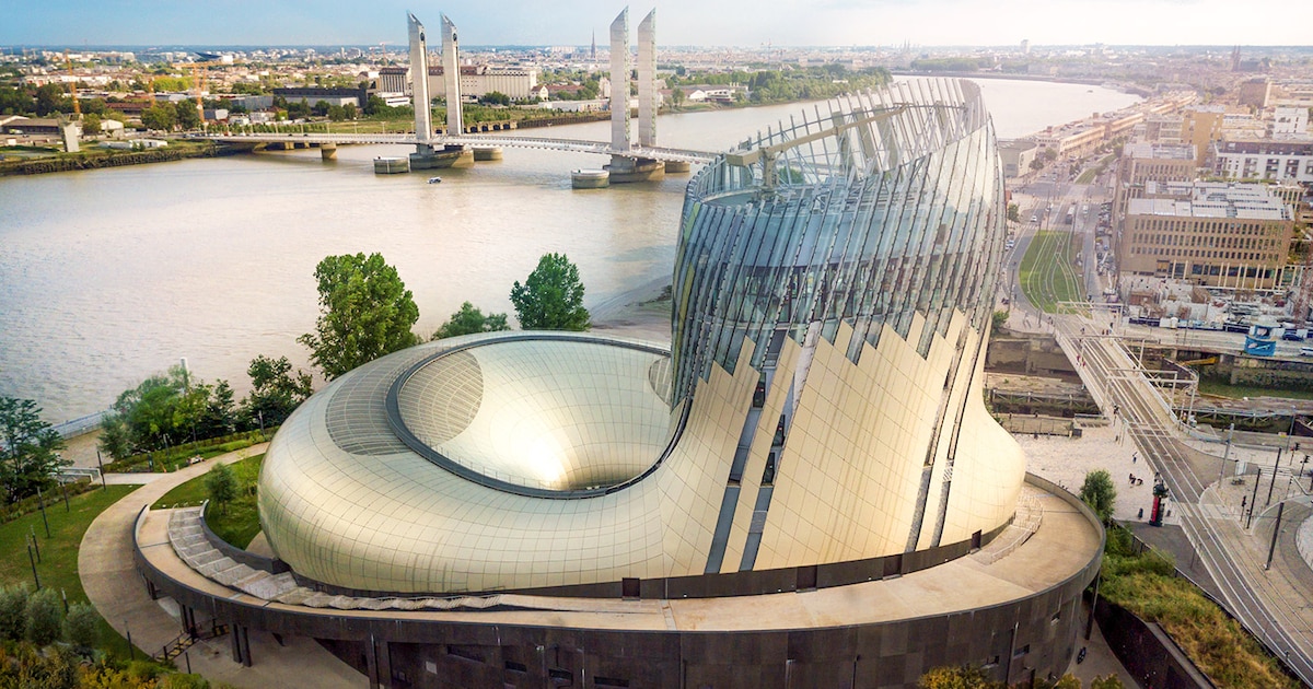 La Cité du Vin à Bordeaux.