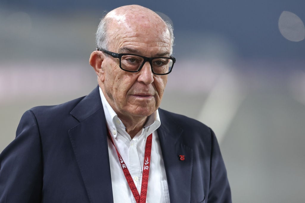 Carmelo Ezpeleta, PDG de Dorna, au Grand Prix du Qatar 2024