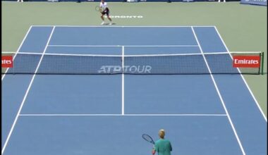 ATP - Toronto > Un trou dans le filet, même sur un Masters1000 cela arrive...