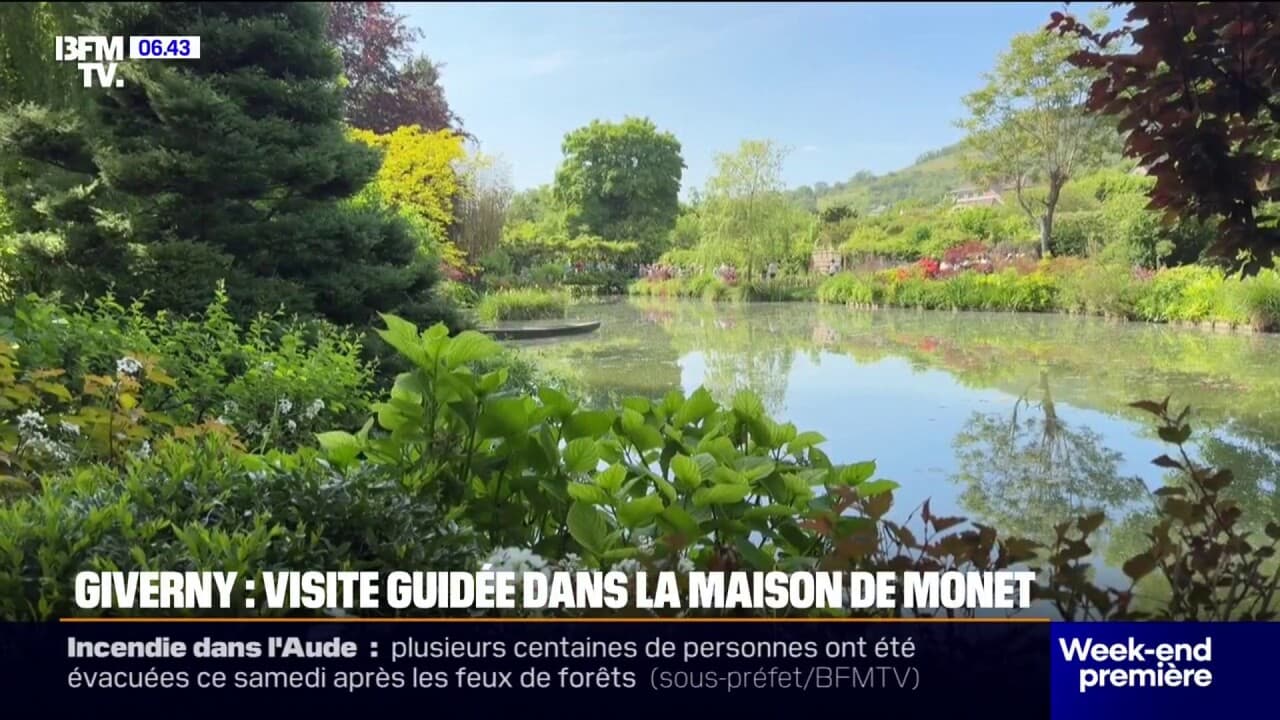 visite guidée au cœur de la maison de Monet