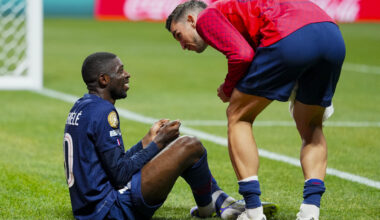 Ousmane Dembélé rend hommage à Diogo Jota en reprenant sa célébration - Mondial des clubs - Quarts - PSG-Bayern (2-0)