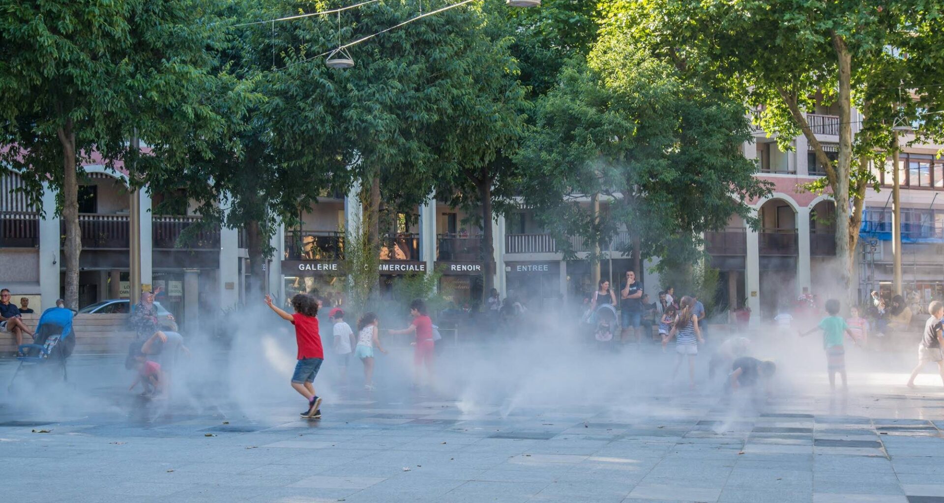 À Cagnes-sur-Mer, les brumisateurs de la place De-Gaulle vont reprendre du service à partir de samedi