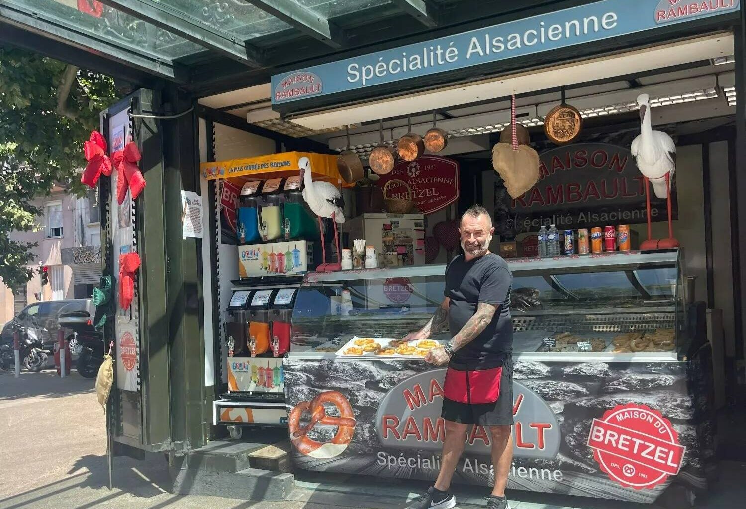 Vous aimez les spécialités alsaciennes? Venez vous régaler à la Maison du bretzel sur le Champs de Mars à Toulon