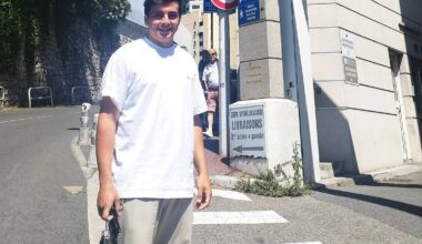 Trois œuvres XXL du street artiste César Malfi s'invitent sur les murs du centre Lacassagne à Nice