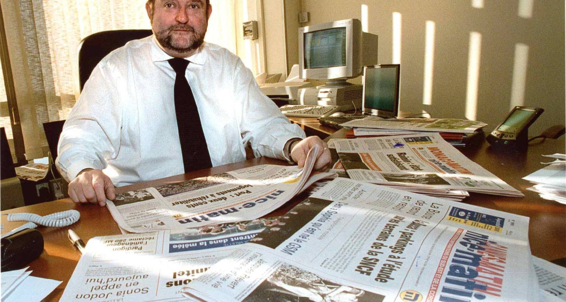 80 ans de "Nice-Matin": Patrick Andrieu, l’ouragan qui venait de l’Est