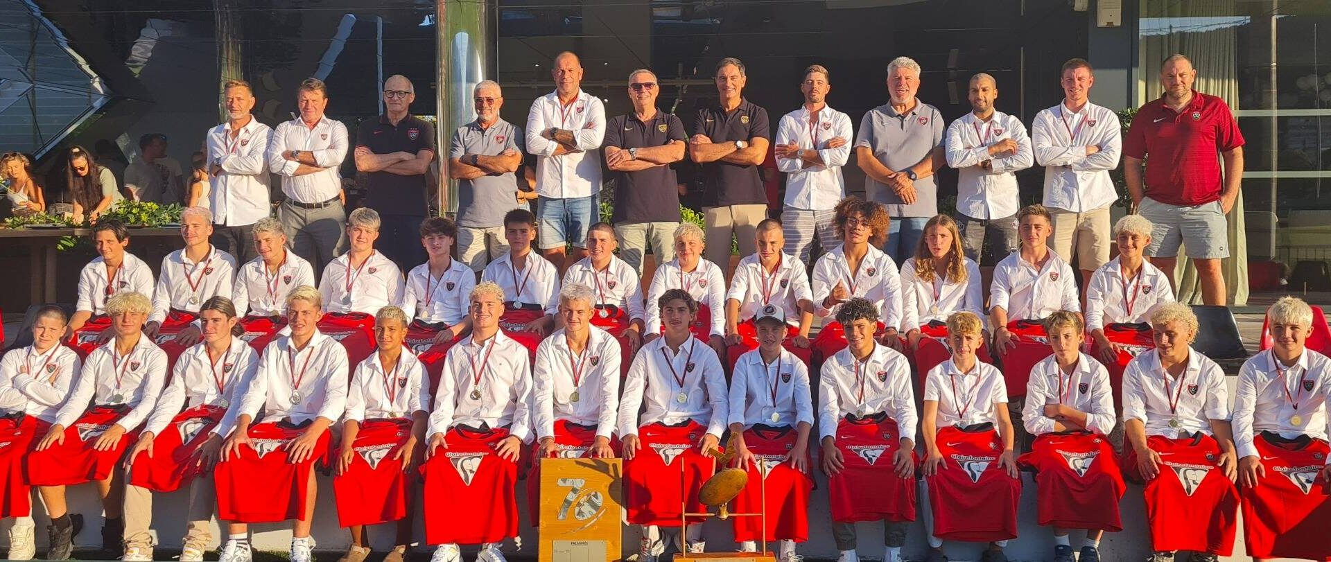 C'est un exploit national, les M14 du RCT remportent le Super Challenge de France de rugby à XV et de Sevens cette saison