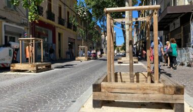 Avez-vous des idées pour ces bancs décriés du centre-ville de La Seyne? Le comité d’intérêt local attend vos suggestions