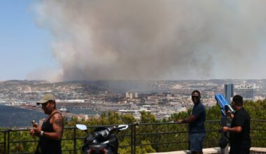 Incendie à Marseille: 130 pompiers des Alpes-Maritimes et du Var envoyés en renfort